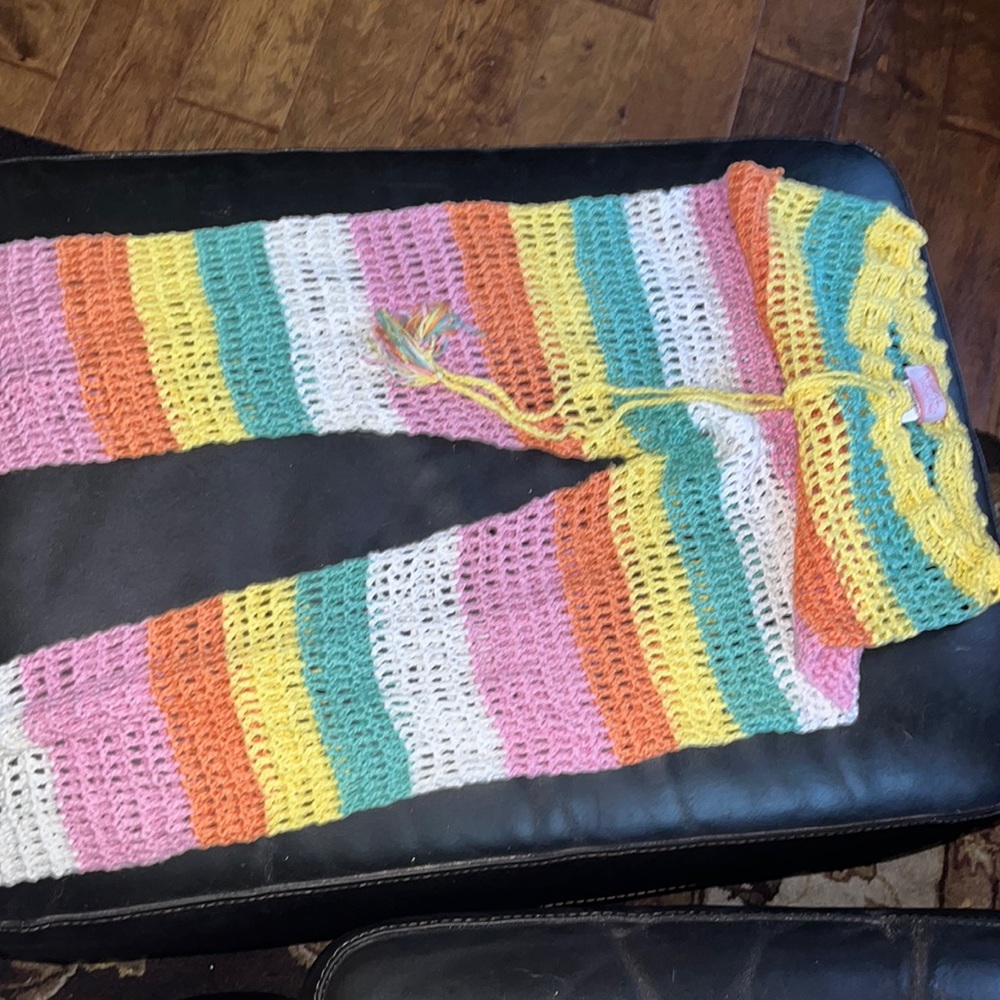 crochet colorful pants